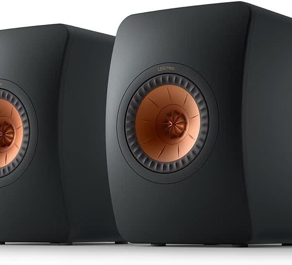 KEF Enceinte bibliothèque LS50 Meta Titan Grey, | HiFi | Home Cinema | 40 à 100 Watts