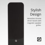 Q Acoustics 3050i 25W Noir set d'enceintes - Sets d'enceintes (25 W, Home cinéma, Noir, 180 W, 2-voies, 44 - 30000 Hz) – Image 6
