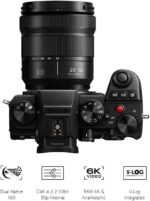 Panasonic Lumix S5K | Appareil Photo Hybride Plein Format + Objectif Lumix S 20-60mm F3.5-5.6 + Batterie (24MP, Vidéo 4K 4:2:2 10bit, Double Stabilisation, V-Log, Tropicalisé) – Version Noir – Image 5
