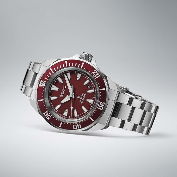 Seiko Prospex Samurai red SRPL11K1 steel automatic men's watch – Image 2