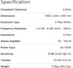 Q Acoustics 3050i Noyer - Enceintes Colonnes (la paire) – Image 2