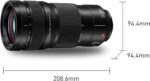 Panasonic Lumix S Pro 70-200mm F2.8 | Objectif Téléphoto Plein Format S-E70200E (Ouverture F2.8 Constant, Zoom 200mm, Bague de débrayage, Double Stab., Tropicalisé) Noir – Compatible Monture L – Image 3