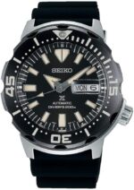 SEIKO SRPD27 Prospex Montre pour homme en acier inoxydable Noir 42,4 mm