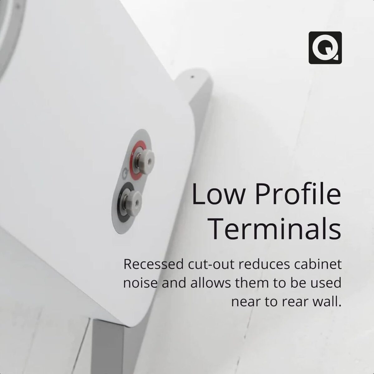 Q Acoustics 3050i 25W Noir set d'enceintes - Sets d'enceintes (25 W, Home cinéma, Noir, 180 W, 2-voies, 44 - 30000 Hz) – Image 7