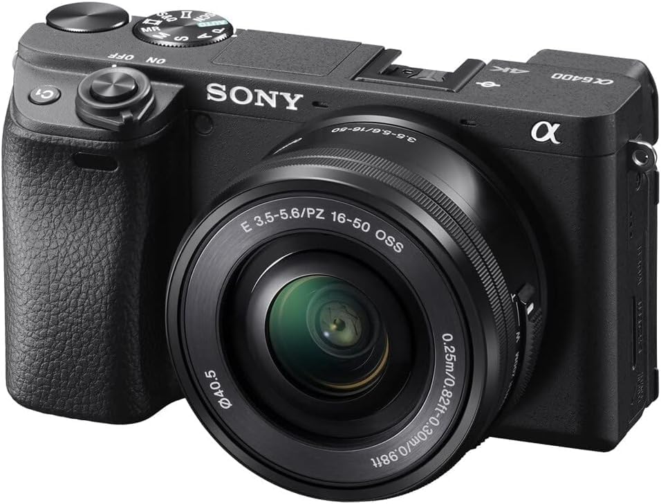 Sony Alpha 6400 | Appareil Photo Numérique Hybride APS-C avec 16-50mm Objectif (24, 2 MP, AF en 0.02s, Suivi des Yeux, 4K HLG, Ecran Selfie Vlogging) – Image 3
