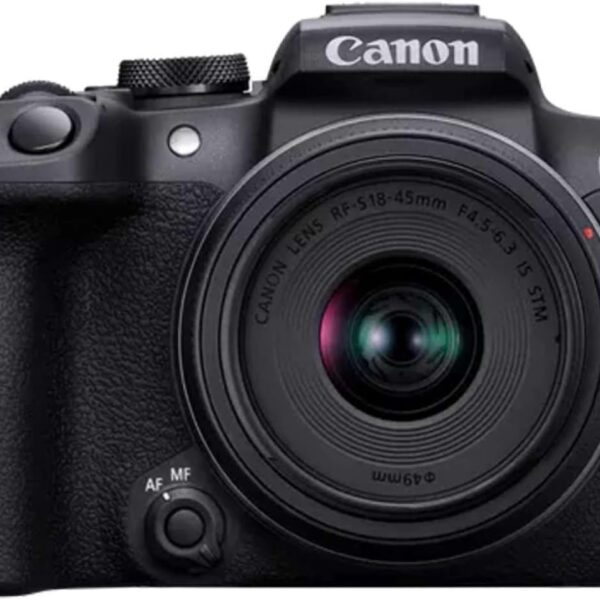 Canon EOS R10 Appareil Photo Hybride Format APS-C 24 Mpixels Noir Plus Objectif Canon RF-S 18-45mm F4.5-6.3 is STM Standard