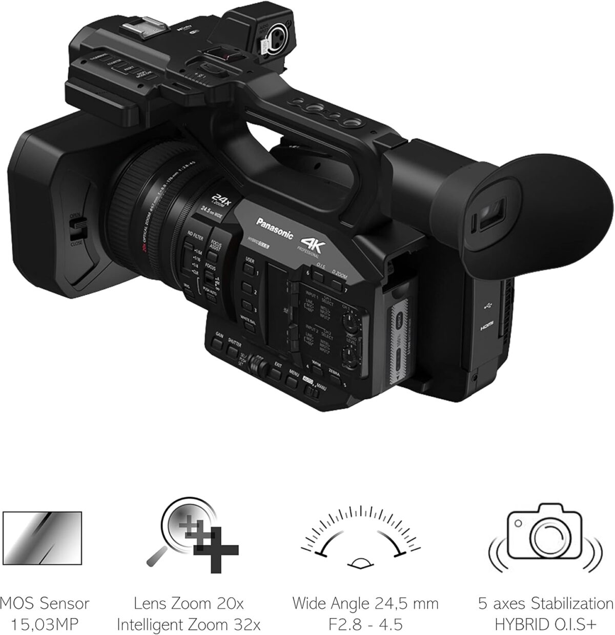 PANASONIC Camescope HC-X20E Noir – Image 3