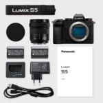 Panasonic Lumix S5K | Appareil Photo Hybride Plein Format + Objectif Lumix S 20-60mm F3.5-5.6 + Batterie (24MP, Vidéo 4K 4:2:2 10bit, Double Stabilisation, V-Log, Tropicalisé) – Version Noir – Image 7