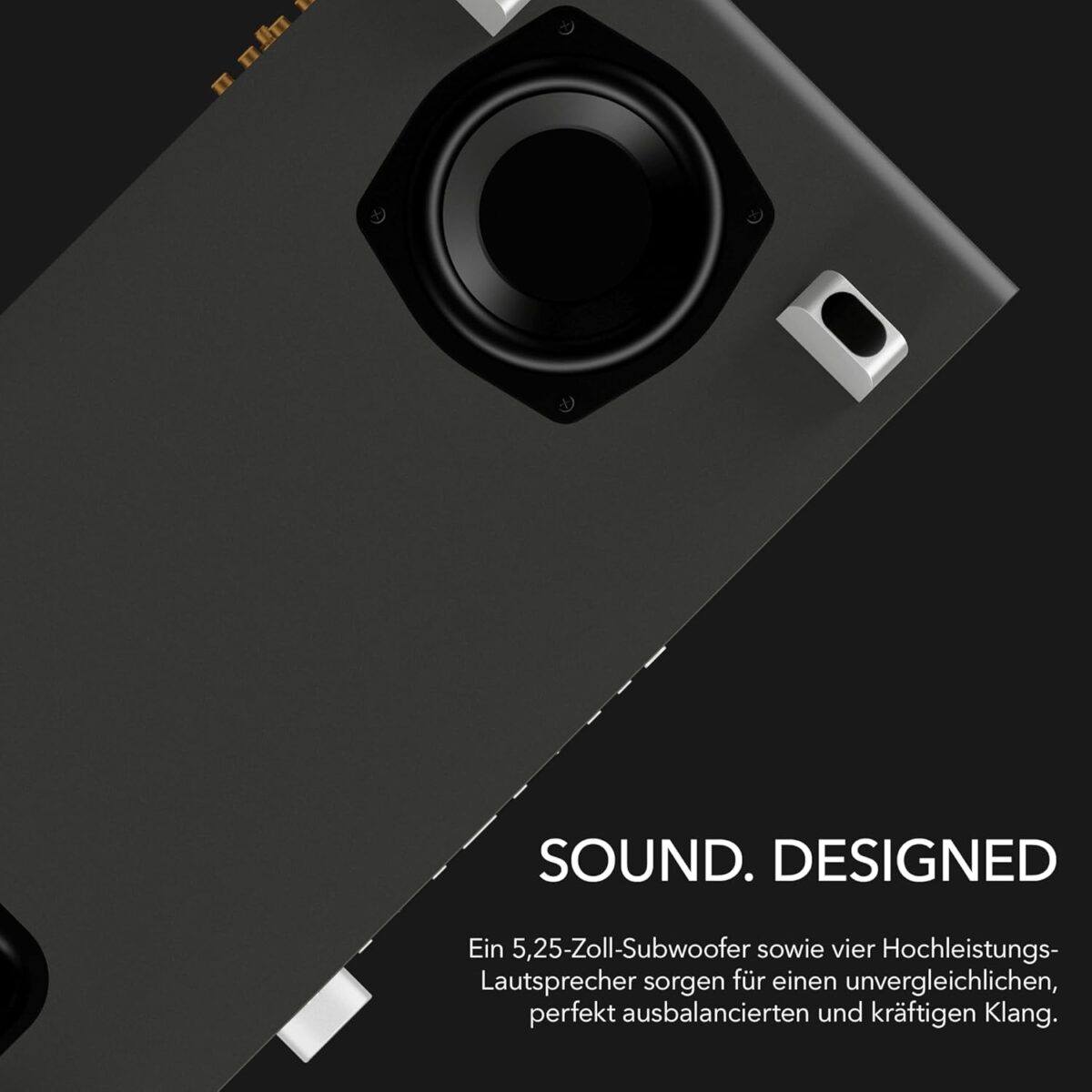 sonoro MEISTERSTÜCK (Gen.2) Chaîne Hi-FI (Airplay, Chromecast, Spotify, Tidal, FM, Dab+, USB) Graphite – Image 9