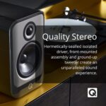 Q Acoustics Concept 30 Silver - Enceinte Bibliothèque (la paire) – Image 5