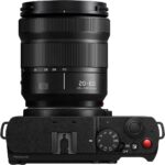 Panasonic Lumix S9 | Appareil Photo Hybride Plein Format, 24MP, Autofocus Phase, Double Stab, 6K Open Gate, Rafale AFC 30ips, App. Lumix Lab + Objectif Lumix S 20-60mm F3.5-5.6, Noir – Image 4
