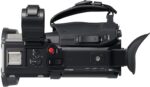 Panasonic X2000 | Caméscope Semi-Pro 4K (4K 60p, Zoom Optique Leica 24x, 25mm, Stabilisé, Viseur, Enreg. interne 4:2:2 10bit 4Kj, Live Streaming FHD, Torche LED,2 Prises XLR) Noir – Image 6