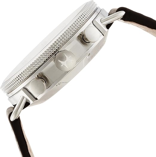 Hamilton Kaki H77706553 Montre pour Homme avec Bracelet en Cuir Marron 44 mm, Sangles – Image 3