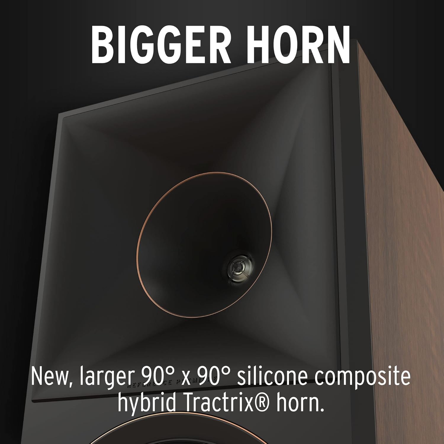 Klipsch Reference Premiere RP-8060FA II Haut-parleur de cinéma maison avec sur-élévation intégré Dolby Atmos et klaxon hybride Tractrix plus grand 90° x 90° pour un son home cinéma en ébène – Image 7