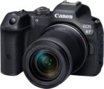 Canon EOS R7 Appareil Photo + Objectif RF-S 18-150 mm F3.5-6.3 is STM (Appareil Photo Hybride, Enregistrement vidéo 4K/30p, jusqu'à 15 IPS, WLAN) Noir & Bague d'adaptation EF - EOS R - Noir – Image 3