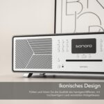 sonoro MEISTERSTÜCK (Gen.2) Chaîne Hi-FI (Airplay, Chromecast, Spotify, Tidal, FM, Dab+, USB) Graphite – Image 5