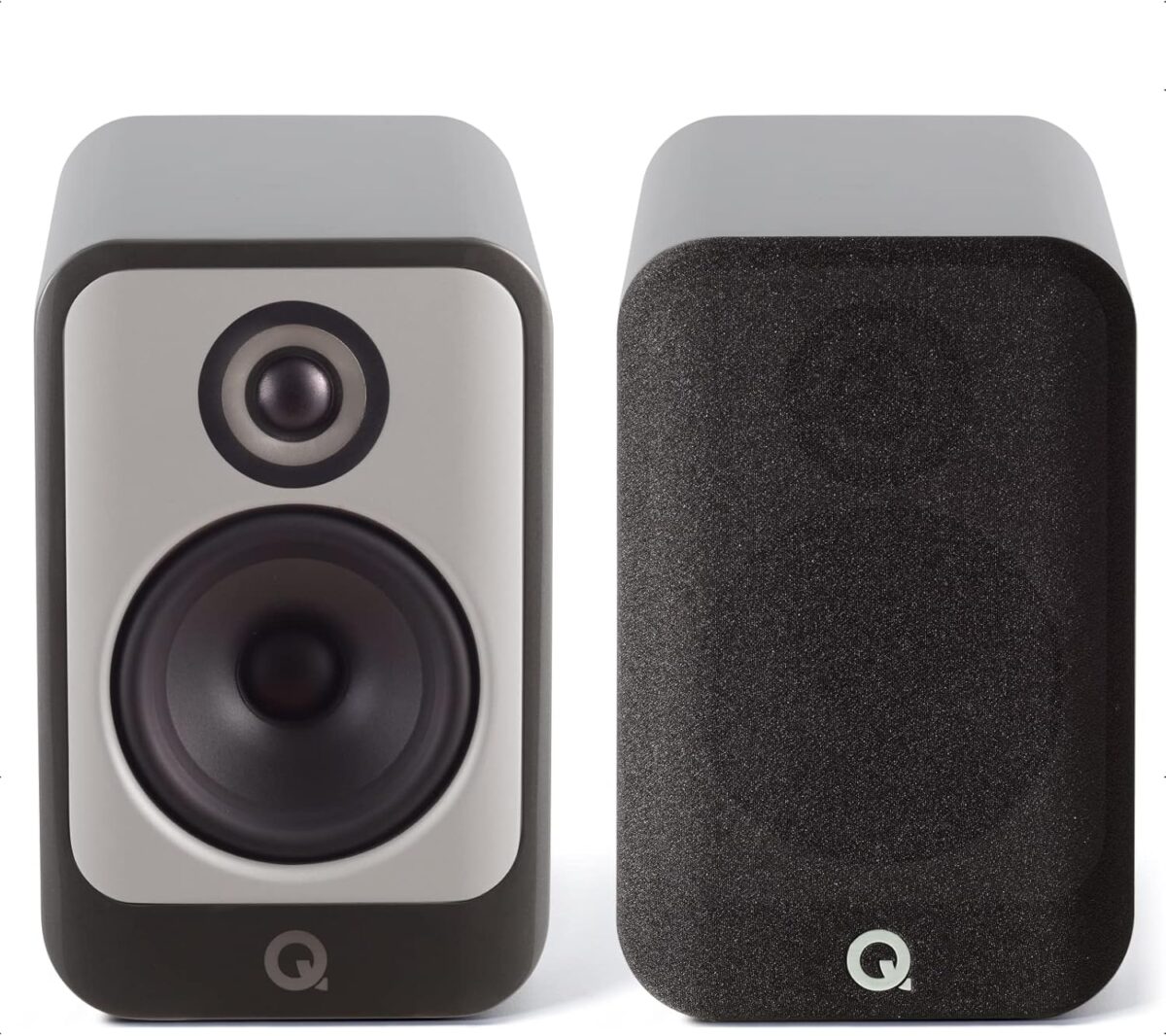 Q Acoustics Concept 30 Silver - Enceinte Bibliothèque (la paire) – Image 1