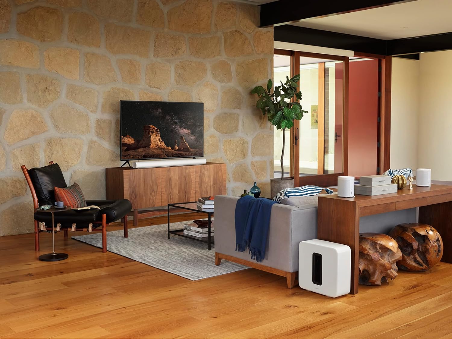 Sonos Arc - Barre de Son Intelligente - Alexa et Google Assistant Intégrés - Trueplay™ - AirPlay2 - Son 3D - Dolby Atmos - Blanc – Image 6