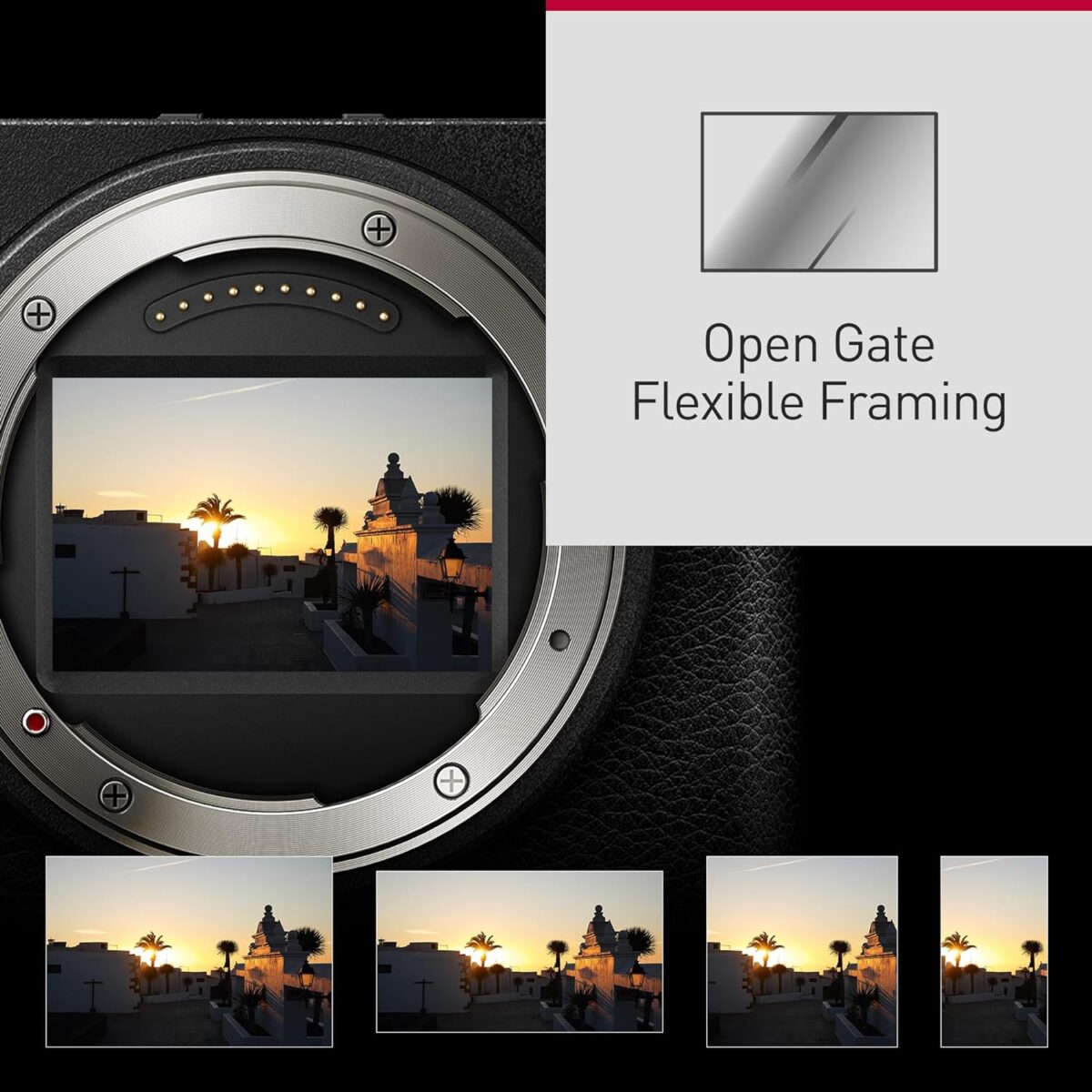 Panasonic Lumix S9 | Appareil Photo Hybride Plein Format, 24MP, Autofocus Phase, Double Stab, 6K Open Gate, Rafale AFC 30ips, App. Lumix Lab + Objectif Lumix S 20-60mm F3.5-5.6, Noir – Image 9