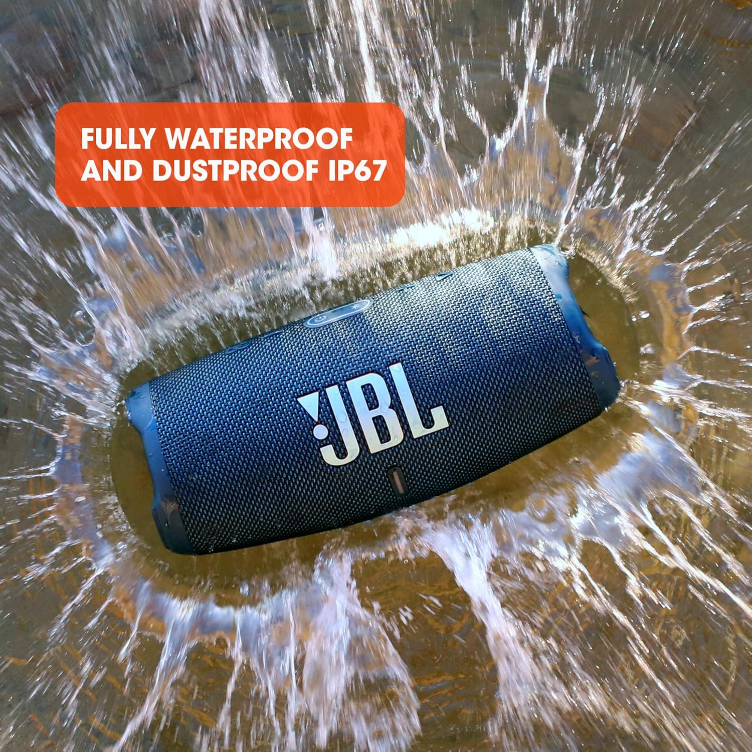 JBL Charge 5 - Enceinte Bluetooth portable avec étanchéité IP67 et sortie USB - Noir – Image 6