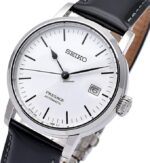 SEIKO Presage Montre automatique pour homme avec cadran blanc SPB113J1, bleu, Moderne – Image 4